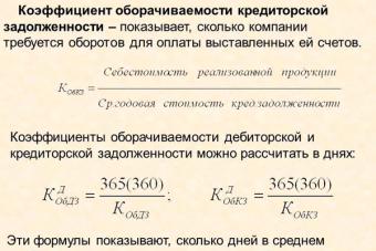 Коэффициент оборачиваемости кредиторской задолженности (accounts payable turnover ratio)