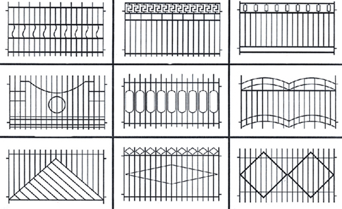 Installation du coût de la clôture métallique
